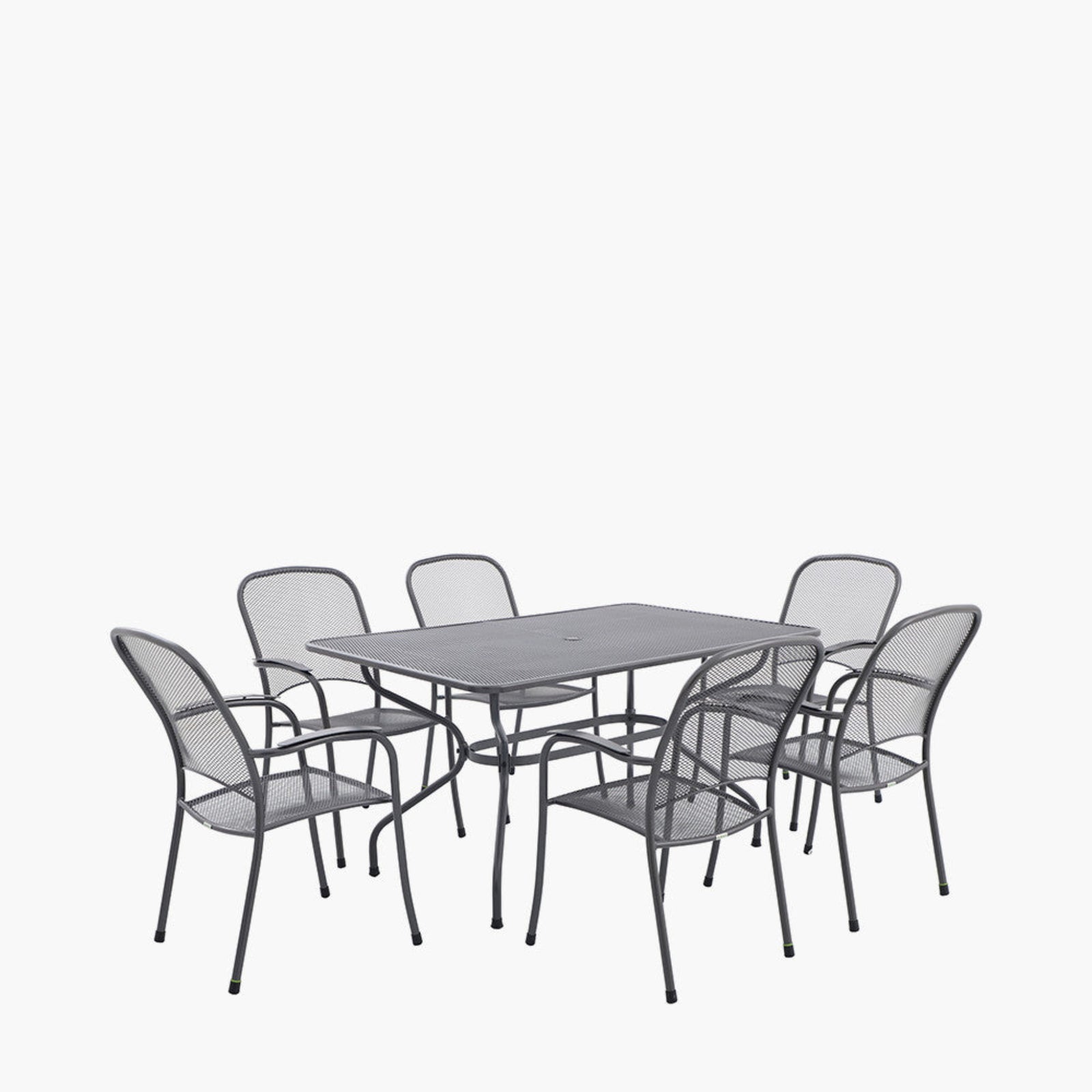 Carlo 6 Seat Dining Set Sterling Home 2
