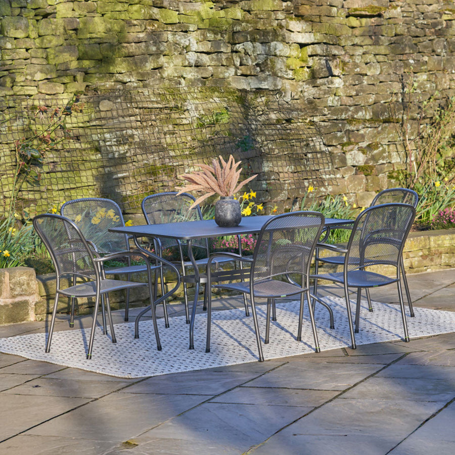 Carlo 6 Seat Dining Set Sterling Home 1