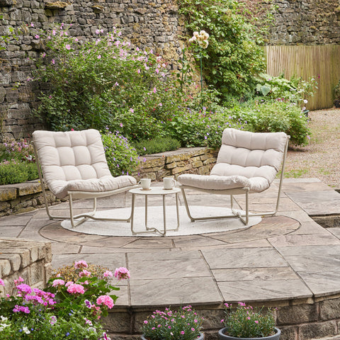 Clermont Bistro Set Putty Sterling Home 1