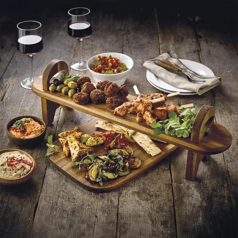 James Martin Raised Serving Board Set Sterling Home 1