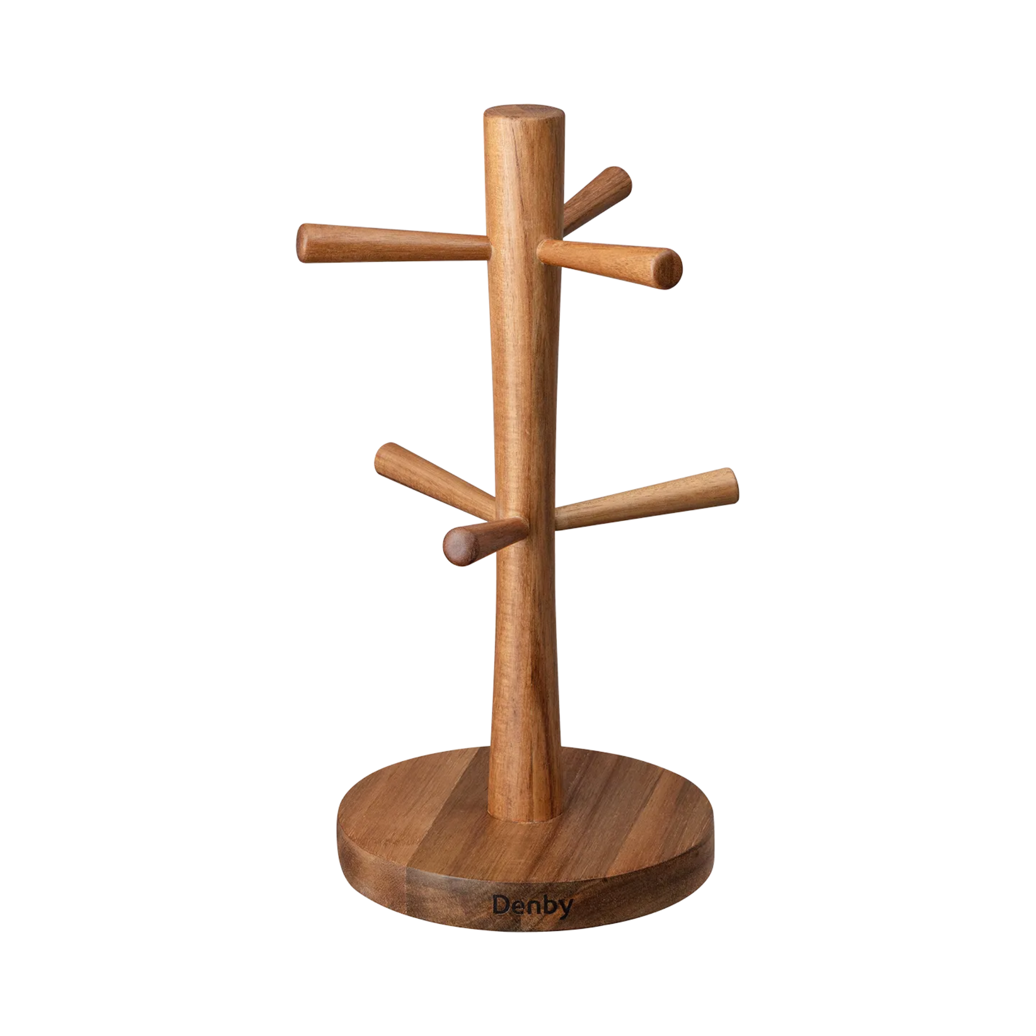 Denby Wooden Mug Tree - Denby Wooden Mug Tree Sterling Home 1