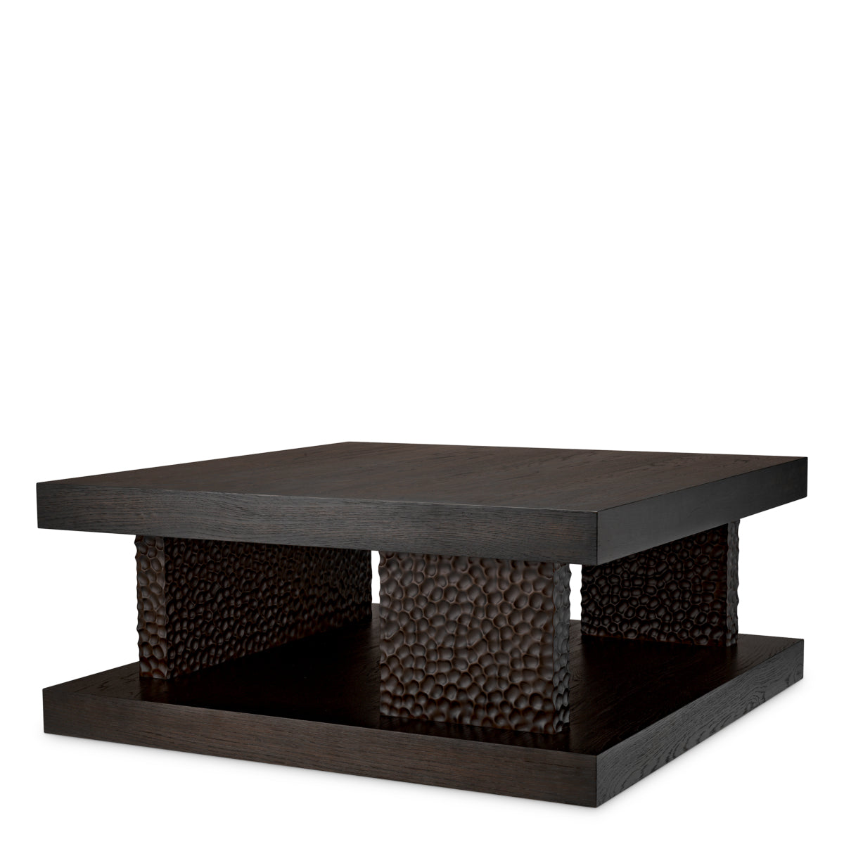 Eichholtz Bravon Coffee Table Ebony Oak Veneer - Coffee Table Ebony Oak Veneer Side Tables Sterling Home 1