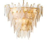 Eichholtz Rhombus S Chandelier Antique Brass Finish