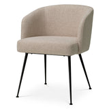 Eichholtz Aiden Dining Chair Renato Off-White Black Legs