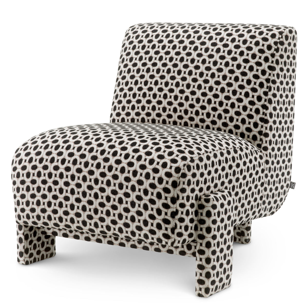 Eichholtz Rockdale Accent Chair Sunbeam Black - Accent Chair Sunbeam Black Armchairs Sterling Home 1