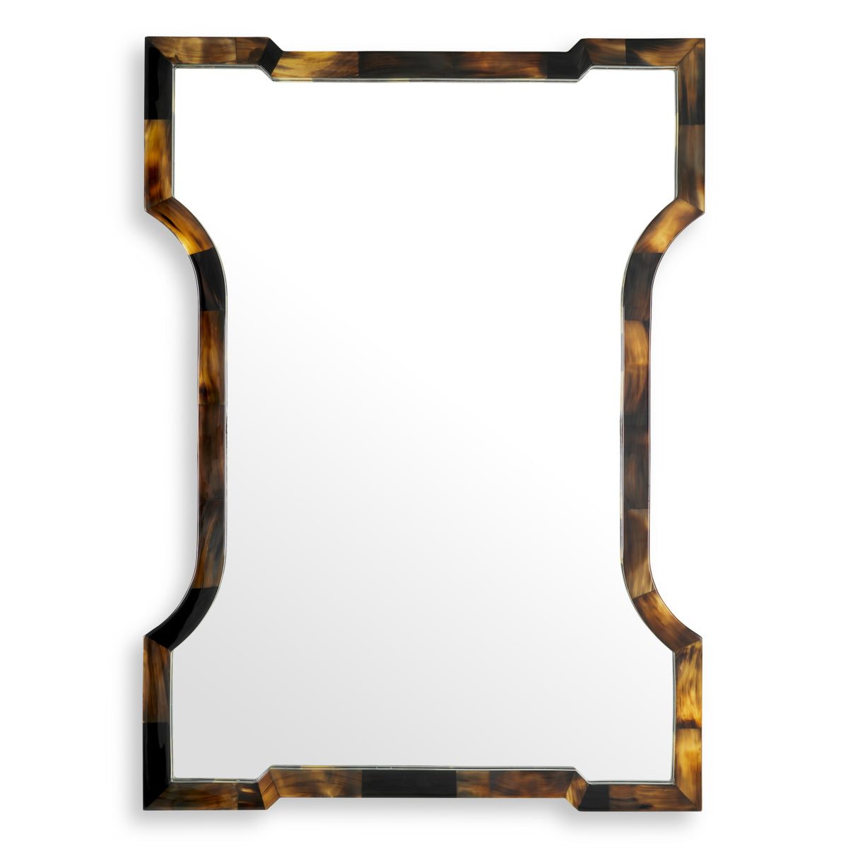 Eichholtz Scalamanca Mirror Natural Horn - Scalamanca Mirror Natural Horn Accessories Sterling Home 1