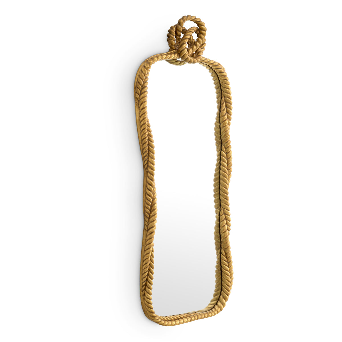 Eichholtz Vincenso Antique Gold Leaf Mirror - Vincenso L Mirror Antique Gold Leaf Accessories Sterling Home 1
