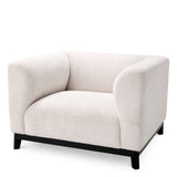 Eichholtz Corso Armchair Lyssa Off-White Black Base