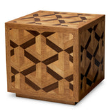 Eichholtz Rubicon Side Table Oak Veneer