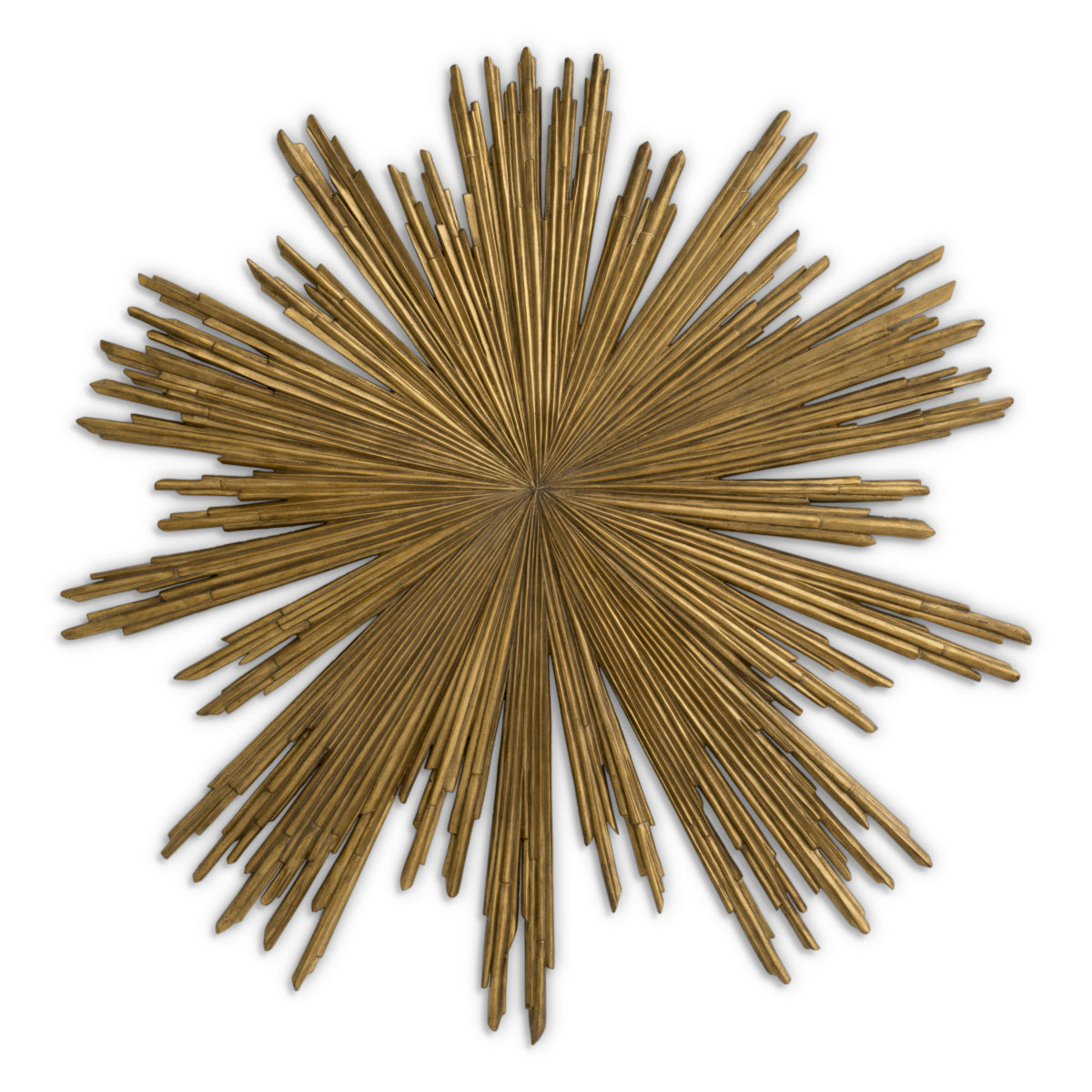 Eichholtz Sunburst Wall Art Antiqued Gold Leaf - Sunburst Wall Art Antiqued Gold Leaf Accessories Sterling Home 1