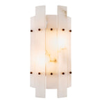 Eichholtz Ruby Wall Lamp Antique Brass And Alabaster - Wall Lamp Ruby Accessories Sterling Home 1