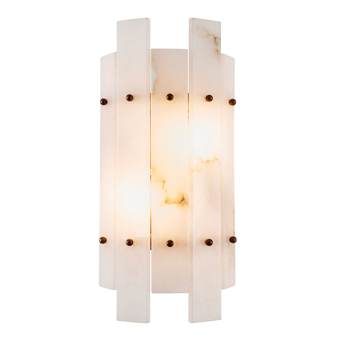 Eichholtz Ruby Wall Lamp Antique Brass And Alabaster - Wall Lamp Ruby Accessories Sterling Home 1