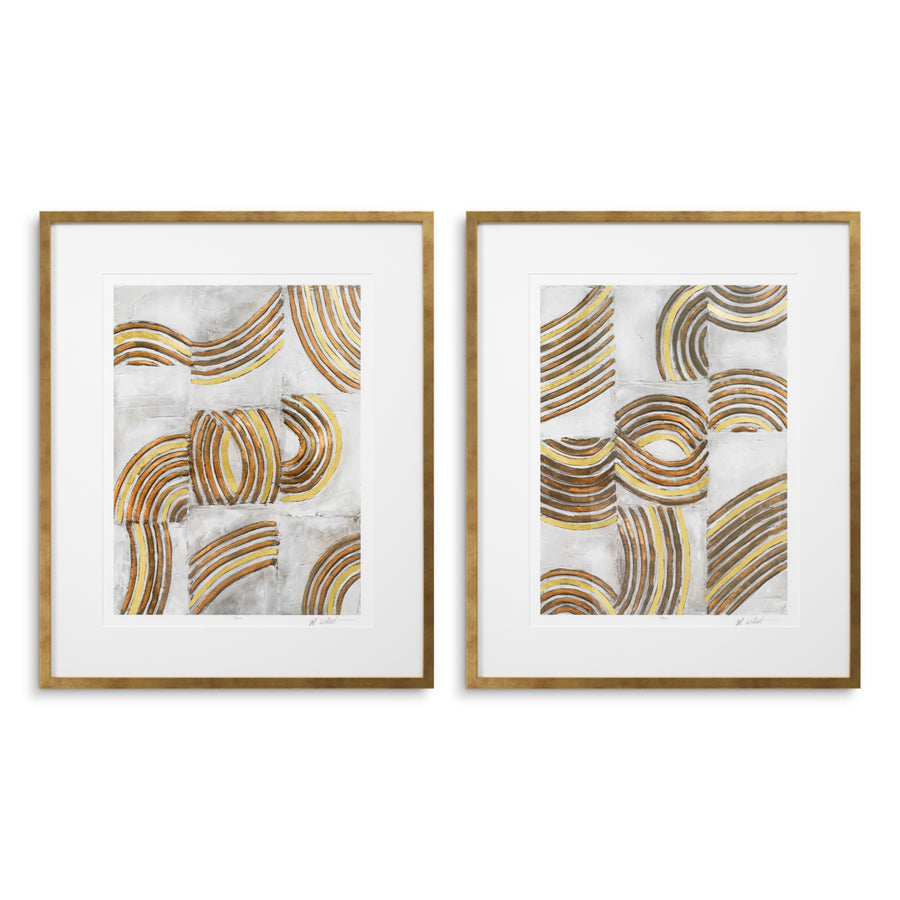 Eichholtz Catena Print Refined by Michael Willet Set of 2 - Print Refined Catena by Michael Willet Set of 2 Accessories Sterling Home 1