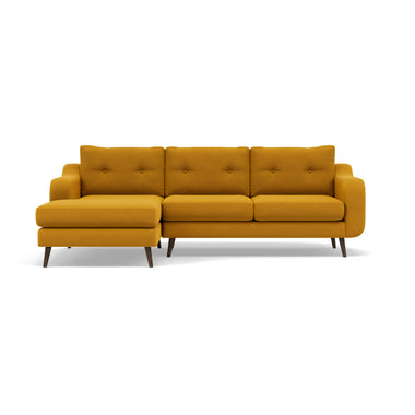 Phoebe Large Chaise Sofa - Large Chaise Sofa LHF Standard Back Grade B - Left Hand Facing