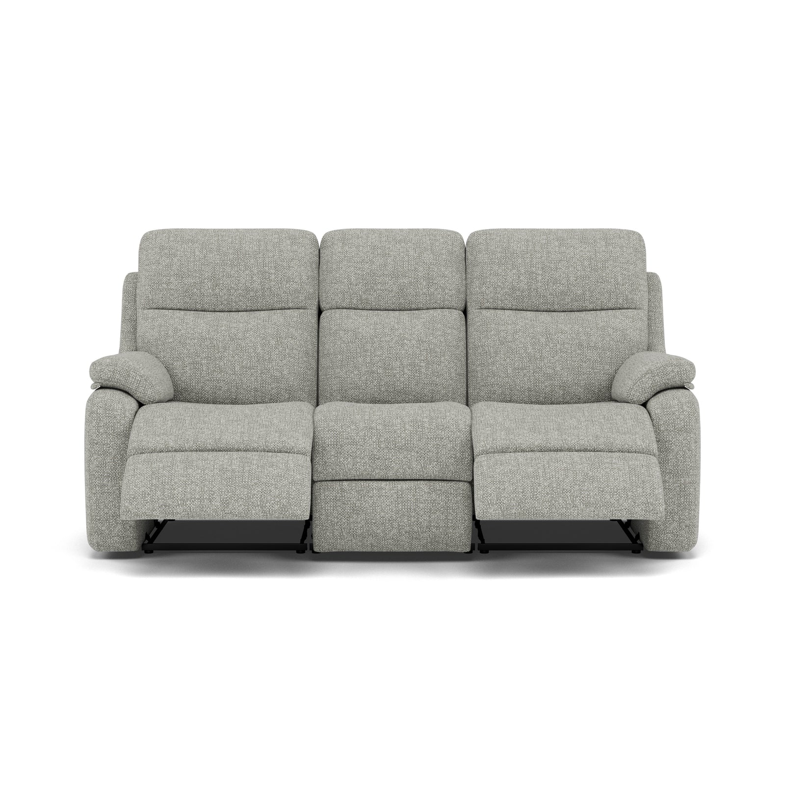 G Plan Kingsbury 3 Seater Recliner Sofa - 3 Seater Manual Double Recliner Grade B - Manual Recliner 3 Seater Sofas Sterling Home 1 B030 Remco Light Grey