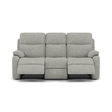 G Plan Kingsbury 3 Seater Recliner Sofa - 3 Seater Manual Double Recliner Grade B - Manual Recliner 3 Seater Sofas Sterling Home 1 B030 Remco Light Grey