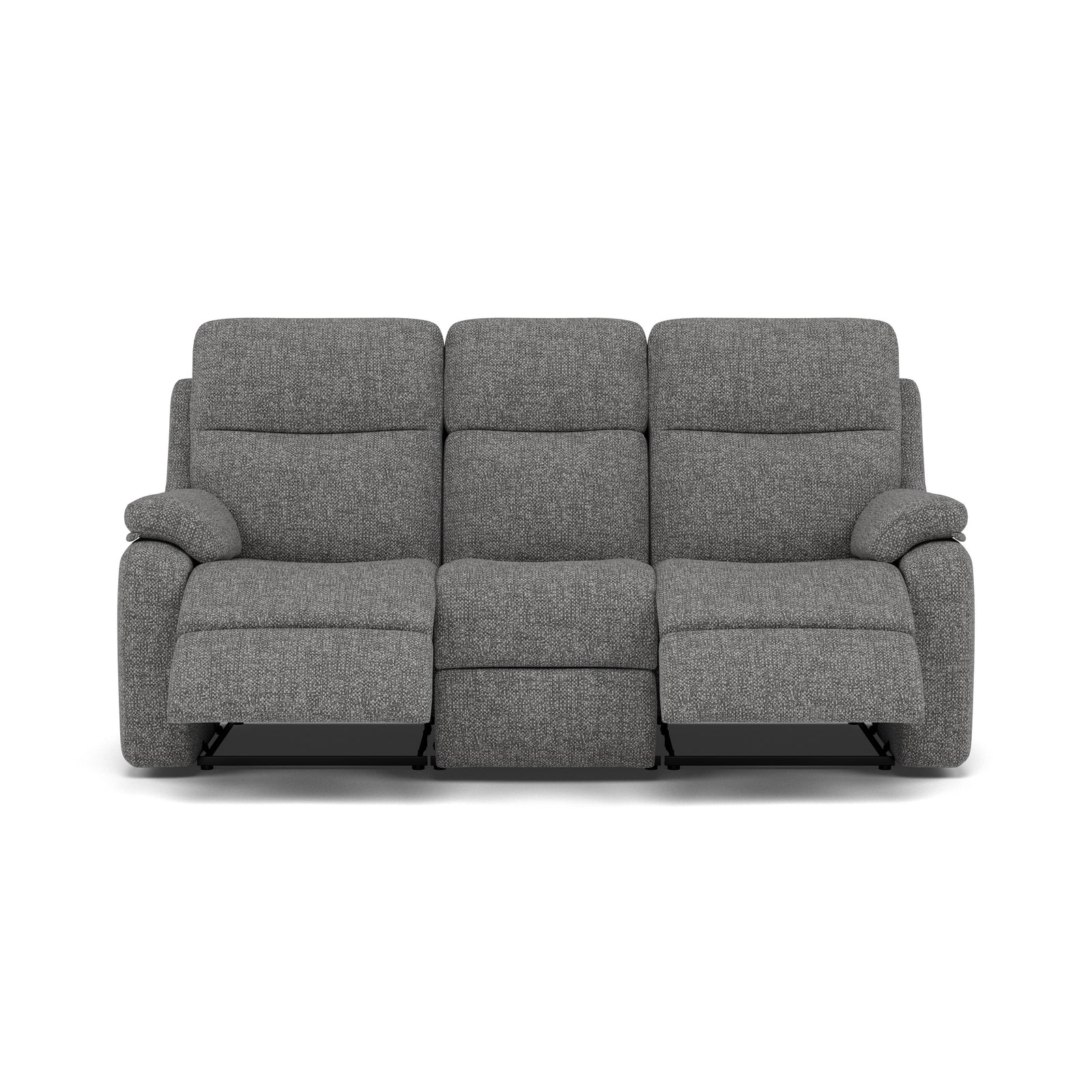 G Plan Kingsbury 3 Seater Recliner Sofa - 3 Seater Manual Double Recliner Grade B - Manual Recliner 3 Seater Sofas Sterling Home 3 B031 Remco Slate