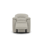 G Plan Chloe Small Recliner Armchair - Small Recliner Chair Grade B - Manual Recliner Sterling Home 1 B102 Shore Oatmeal