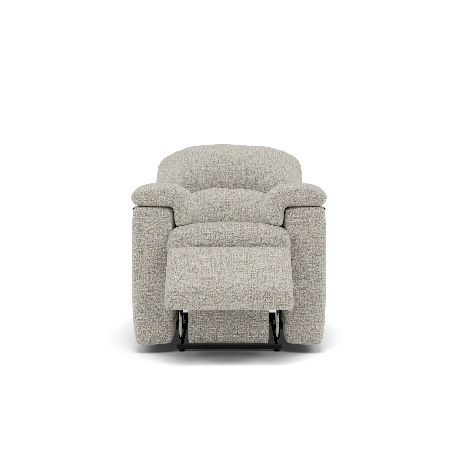 G Plan Chloe Small Recliner Armchair - Small Recliner Chair Grade B - Manual Recliner Sterling Home 1 B102 Shore Oatmeal