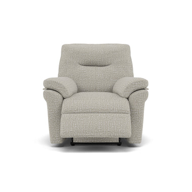 G Plan Seattle Recliner Armchair - Power Recliner Chair with USB & Lumbar Grade B - Power Recliner with Lumbar Support & USB Sterling Home 1 B102 Shore Oatmeal