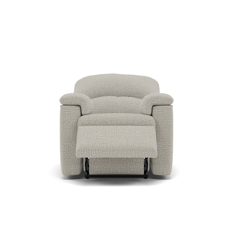 G Plan Chloe Recliner Armchair - Recliner Chair Grade B - Manual Recliner Sterling Home 1 B102 Shore Oatmeal