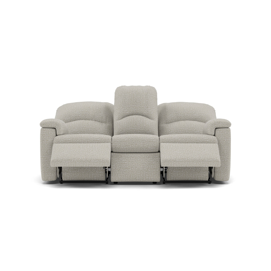 G Plan Chloe 3 Seater Recliner Sofa - 3 Seater Recliner Sofa Double Grade B - Manual Recliner 3 Seater Sofas Sterling Home 1 B102 Shore Oatmeal