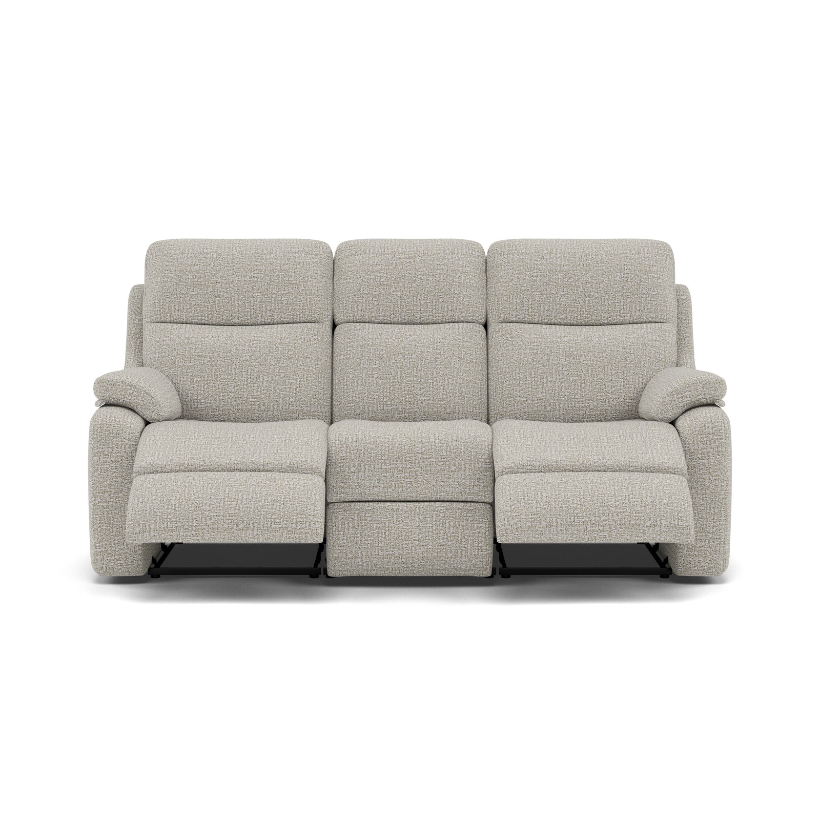 G Plan Kingsbury 3 Seater Recliner Sofa - 3 Seater Manual Double Recliner Grade B - Manual Recliner 3 Seater Sofas Sterling Home 5 B102 Shore Oatmeal