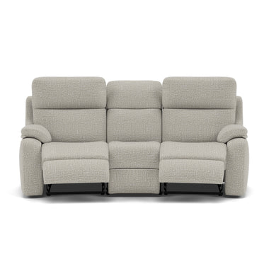 G Plan Kingsbury 3 Seater Curved Recliner Sofa - 3 Seater Power Recliner Curved Sofa Headrest + Lumbar with USB Grade B - Power with Power Headrest, Lumbar & USB 3 Seater Sofas Sterling Home 1 B102 Shore Oatmeal