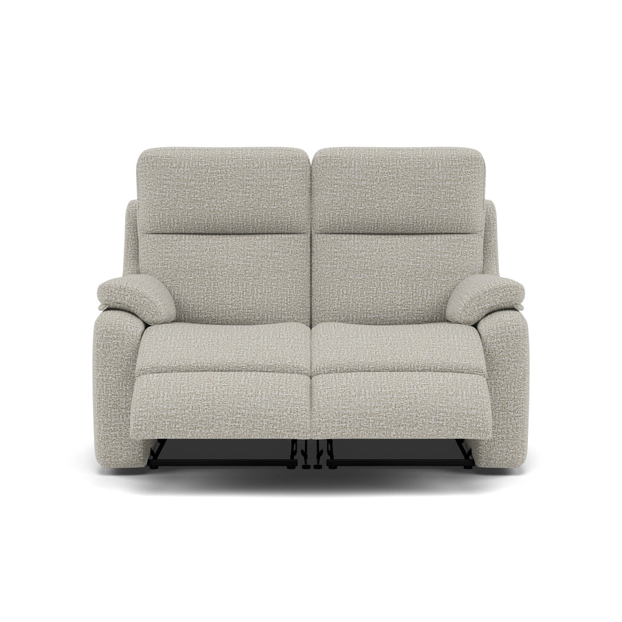 G Plan Kingsbury 2 Seater Recliner Sofa - 2 Seater Power Double Recliner Headrest + Lumbar with USB Grade B - Power with Power Headrest, Lumbar & USB 2 Seater Sofas Sterling Home 1 B102 Shore Oatmeal
