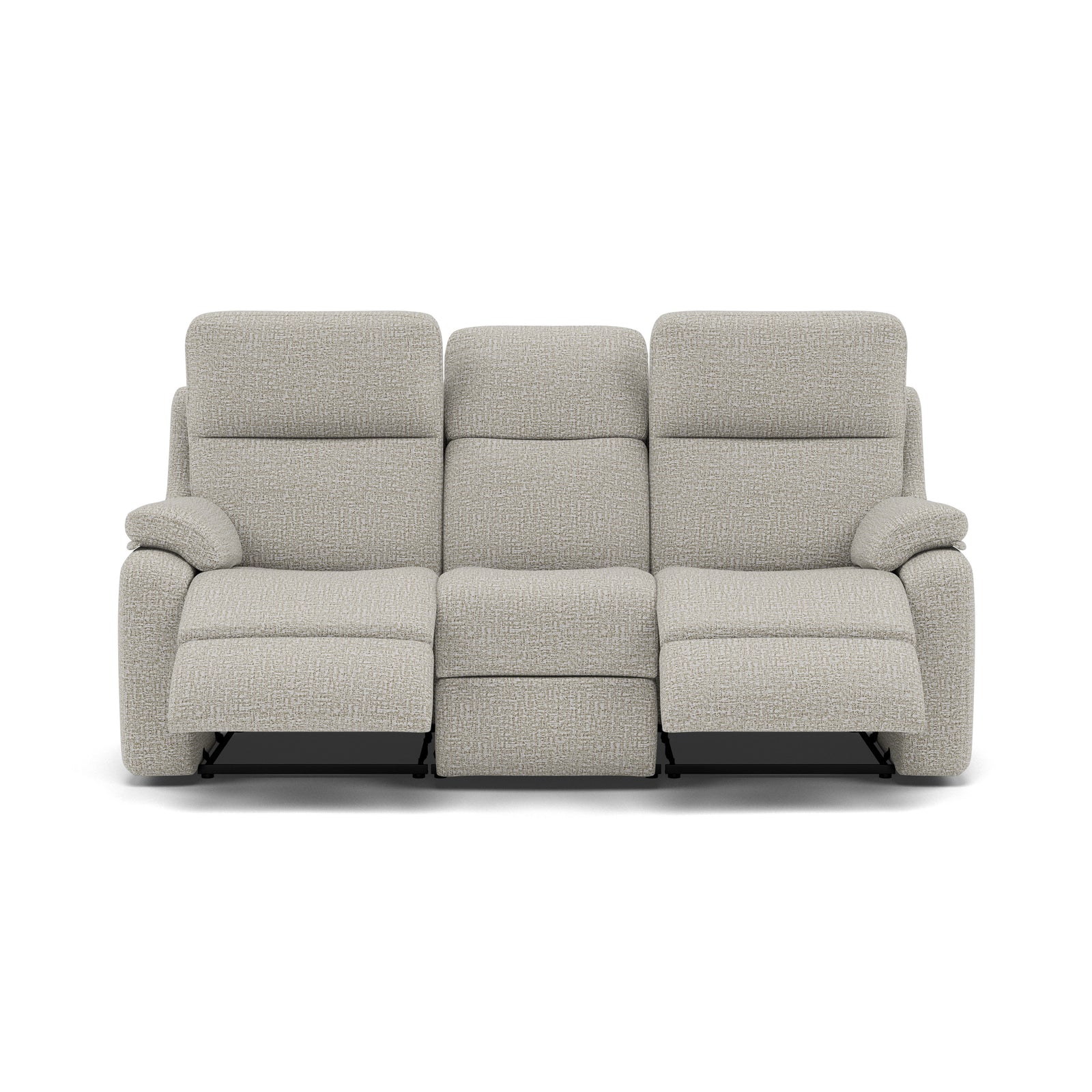 G Plan Kingsbury 3 Seater Recliner Sofa - 3 Seater Power Double Recliner Headrest + Lumbar with USB Grade B - Power with Power Headrest, Lumbar & USB 3 Seater Sofas Sterling Home 1 B102 Shore Oatmeal