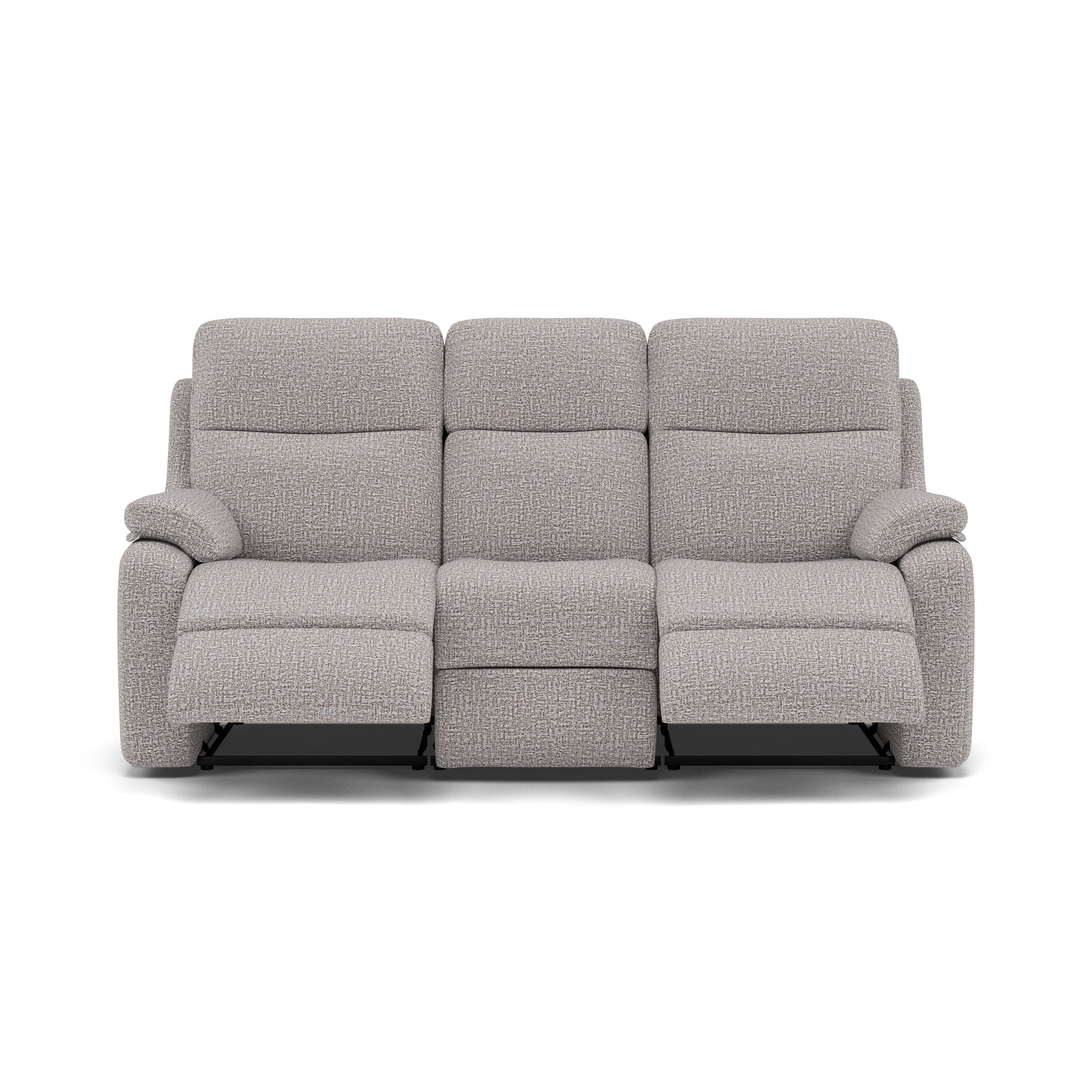 G Plan Kingsbury 3 Seater Recliner Sofa - 3 Seater Manual Double Recliner Grade B - Manual Recliner 3 Seater Sofas Sterling Home 6 B103 Shore Slate