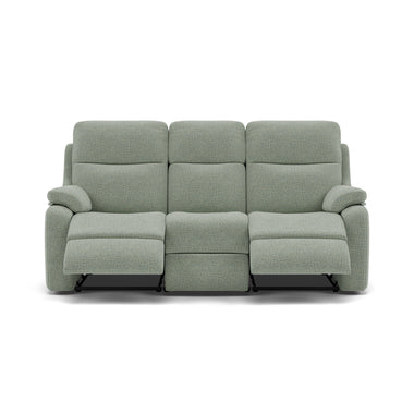 G Plan Kingsbury 3 Seater Recliner Sofa - 3 Seater Manual Double Recliner Grade B - Manual Recliner 3 Seater Sofas Sterling Home 10 B924 Waffle Mist