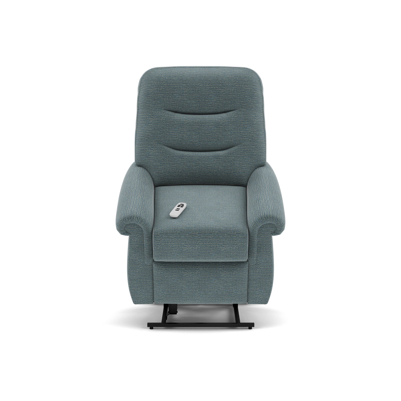 G Plan Holmes Elevate Small Recliner Armchair - Dual Motor Elevate Small Recliner Grade B Sterling Home 3 B925 Waffle Marine