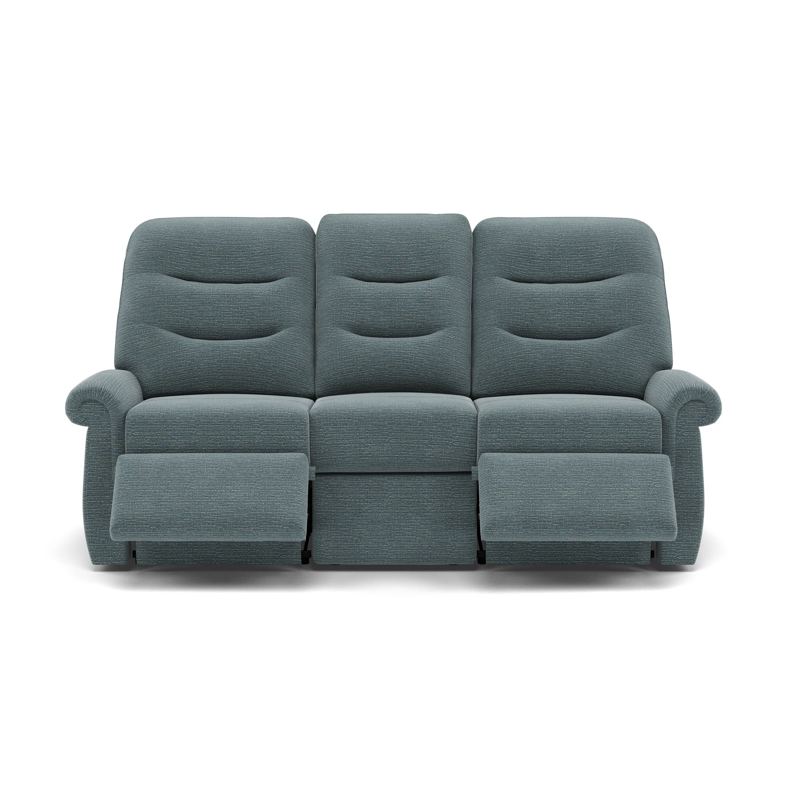 G Plan Holmes 3 Seater Recliner Sofa - 3 Seater Power Recliner Sofa Double Grade B - Power Recliner 3 Seater Sofas Sterling Home 3 B925 Waffle Marine