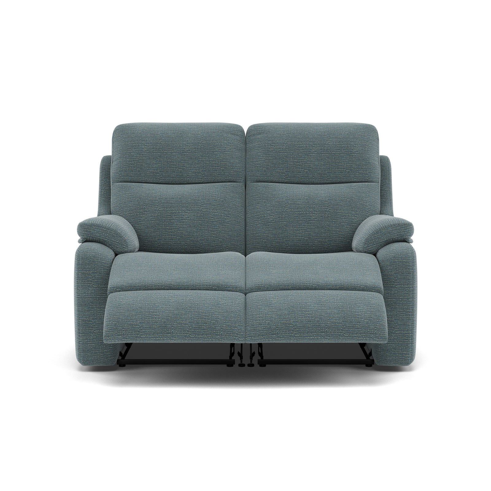G Plan Kingsbury 2 Seater Recliner Sofa - 2 Seater Power Double Recliner with USB Grade B - Power Recliner with USB 2 Seater Sofas Sterling Home 3 B925 Waffle Marine