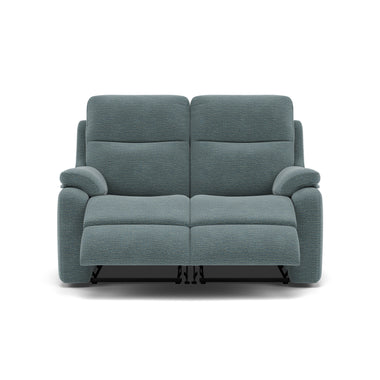 G Plan Kingsbury 2 Seater Recliner Sofa - 2 Seater Power Double Recliner with USB Grade B - Power Recliner with USB 2 Seater Sofas Sterling Home 3 B925 Waffle Marine