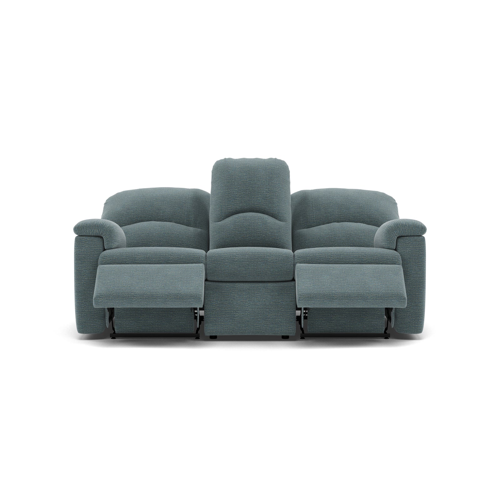 G Plan Chloe 3 Seater Recliner Sofa - 3 Seater Recliner Sofa Double Grade B - Manual Recliner 3 Seater Sofas Sterling Home 3 B925 Waffle Marine
