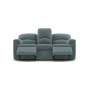 G Plan Chloe 3 Seater Recliner Sofa - 3 Seater Recliner Sofa Double Grade B - Manual Recliner 3 Seater Sofas Sterling Home 3 B925 Waffle Marine