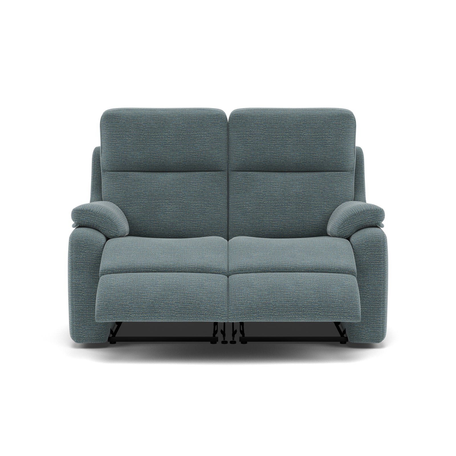 G Plan Kingsbury 2 Seater Recliner Sofa - 2 Seater Power Double Recliner Headrest + Lumbar with USB Grade B - Power with Power Headrest, Lumbar & USB 2 Seater Sofas Sterling Home 3 B925 Waffle Marine