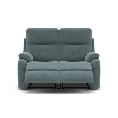 G Plan Kingsbury 2 Seater Recliner Sofa - 2 Seater Power Double Recliner Headrest + Lumbar with USB Grade B - Power with Power Headrest, Lumbar & USB 2 Seater Sofas Sterling Home 3 B925 Waffle Marine