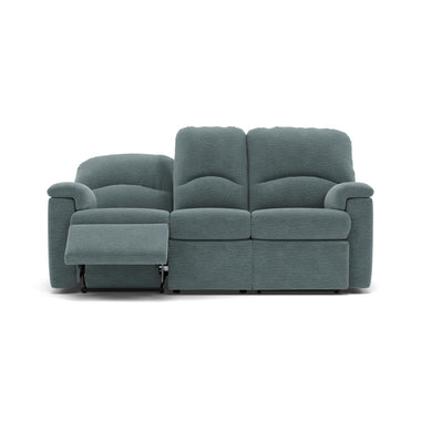 G Plan Chloe 3 Seater Recliner Sofa - 3 Seater Power Recliner Sofa (Left) Grade B - Left Hand Recliner 3 Seater Sofas Sterling Home 3 B925 Waffle Marine