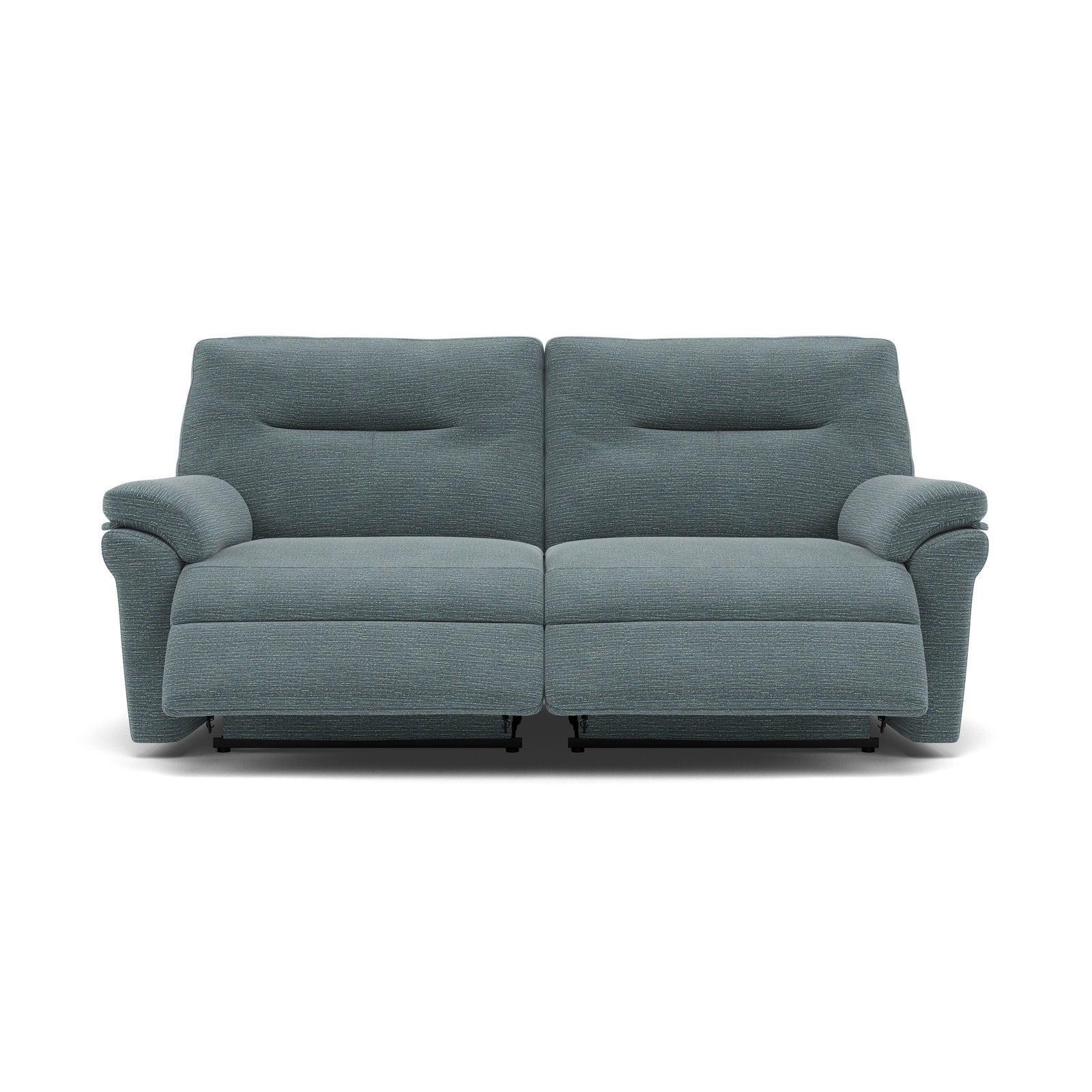 G Plan Seattle 3 Seater Recliner Sofa - 3 Seater Power Double Recliner with USB & Lumbar Grade B - Power Recliner with Lumbar Support & USB 3 Seater Sofas Sterling Home 3 B925 Waffle Marine