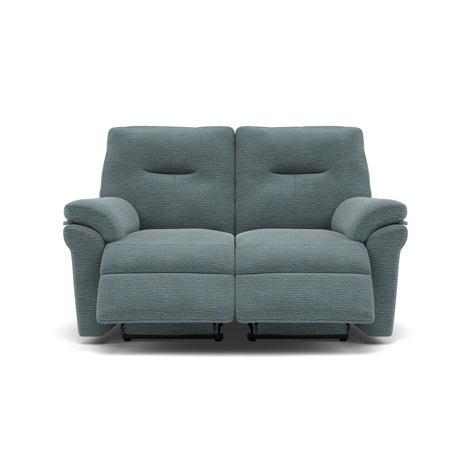 G Plan Seattle 2 Seater Recliner Sofa - 2 Seater Power Double Recliner with USB & Lumbar Grade B - Power Recliner with Lumbar Support & USB 2 Seater Sofas Sterling Home 3 B925 Waffle Marine