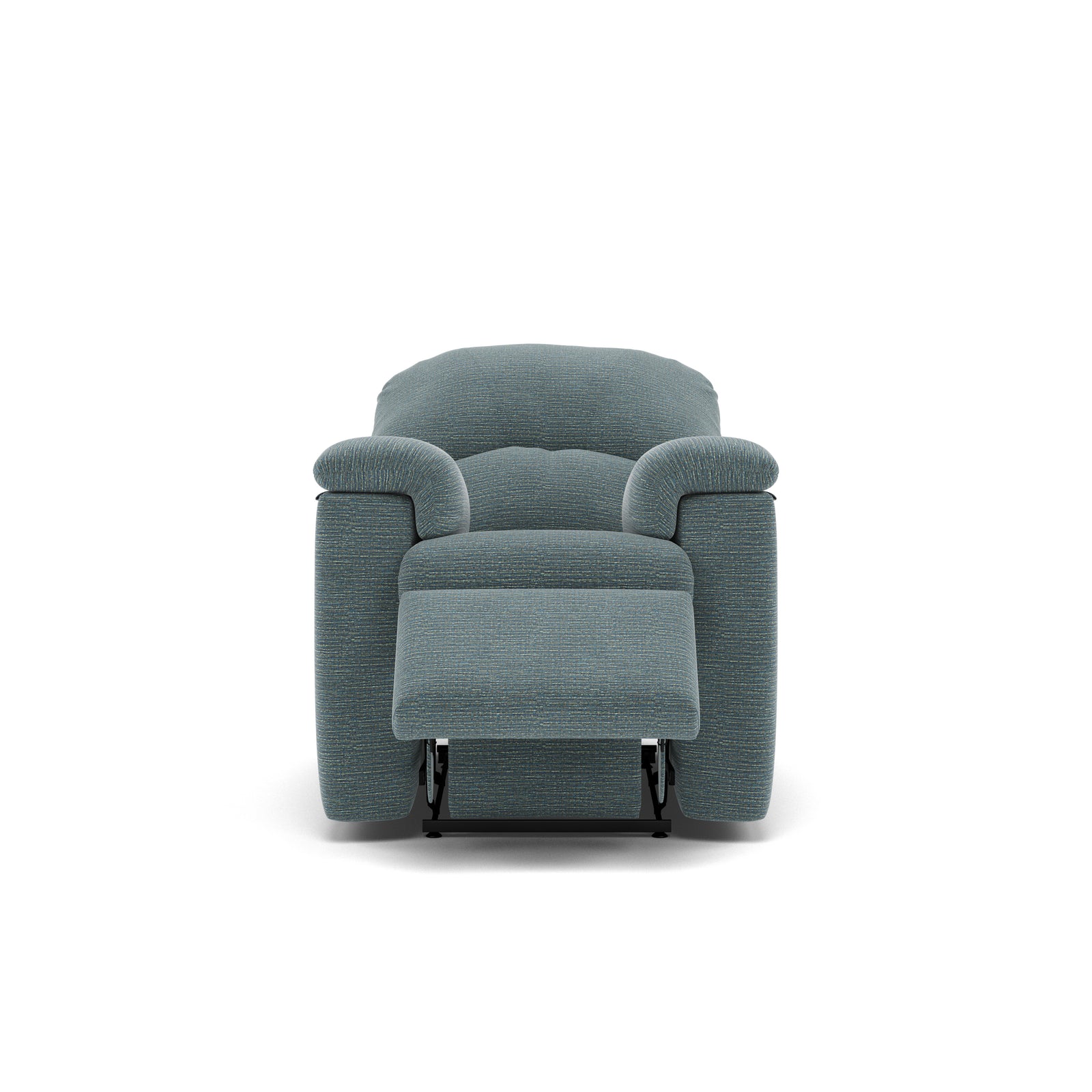 G Plan Chloe Small Recliner Armchair - Small Recliner Chair Grade B - Manual Recliner Sterling Home 3 B925 Waffle Marine