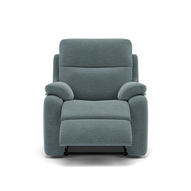 G Plan Kingsbury Recliner Armchair - Power Recliner Chair with USB Grade B - Power Recliner with USB Sterling Home 3 B925 Waffle Marine