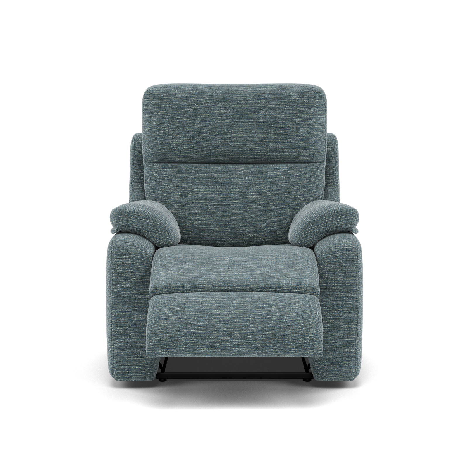 G Plan Kingsbury Recliner Armchair - Power Recliner Chair Headrest + Lumber with USB Grade B - Power with Power Headrest, Lumbar & USB Armchairs Sterling Home 3 B925 Waffle Marine