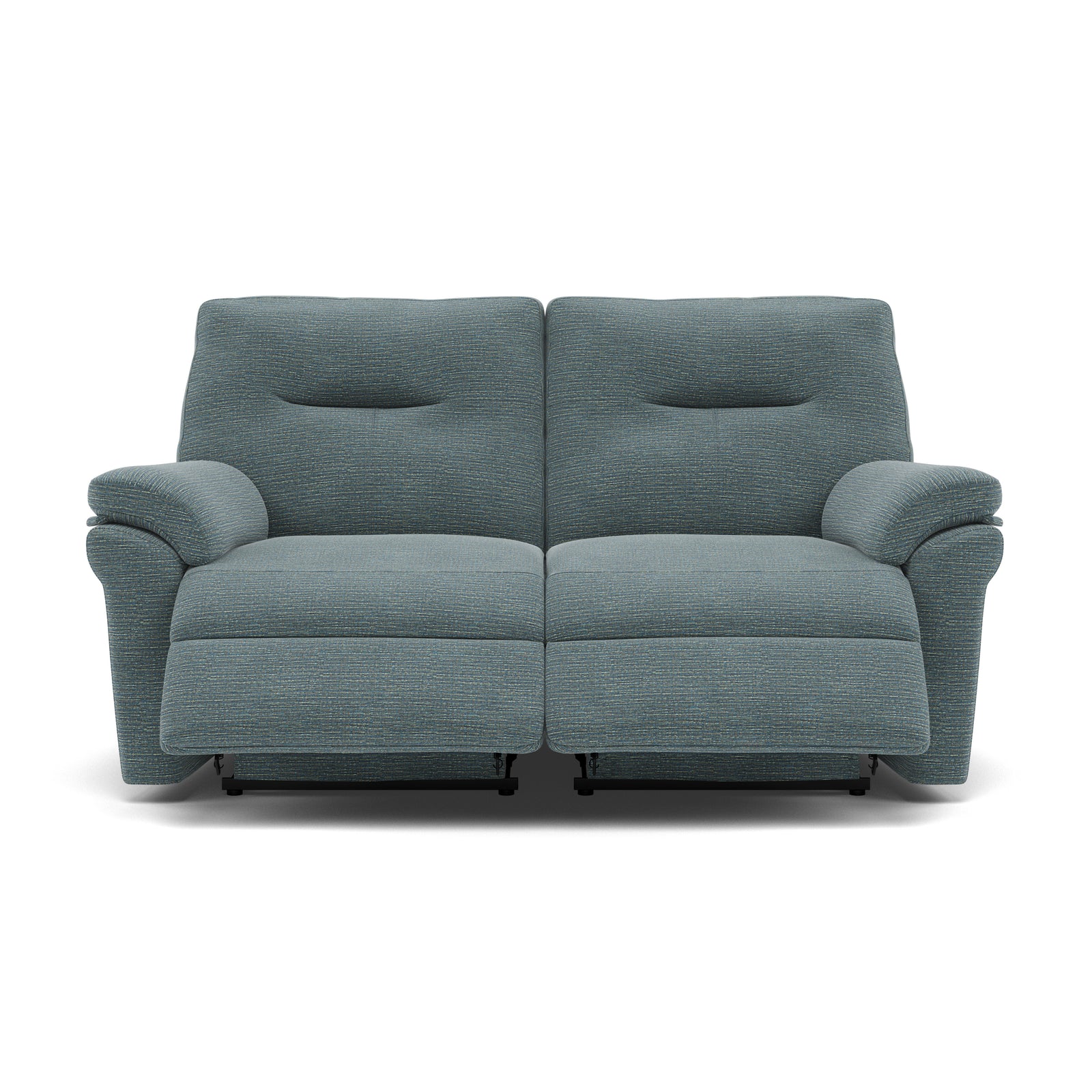 G Plan Seattle Large 2 Seater Recliner Sofa - 2.5 Seater Power Double Recliner with USB & Lumbar Grade B - Power Recliner with Lumbar Support & USB 2 Seater Sofas Sterling Home 3 B925 Waffle Marine