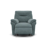 G Plan Seattle Recliner Armchair - Power Recliner Chair with USB & Lumbar Grade B - Power Recliner with Lumbar Support & USB Sterling Home 3 B925 Waffle Marine