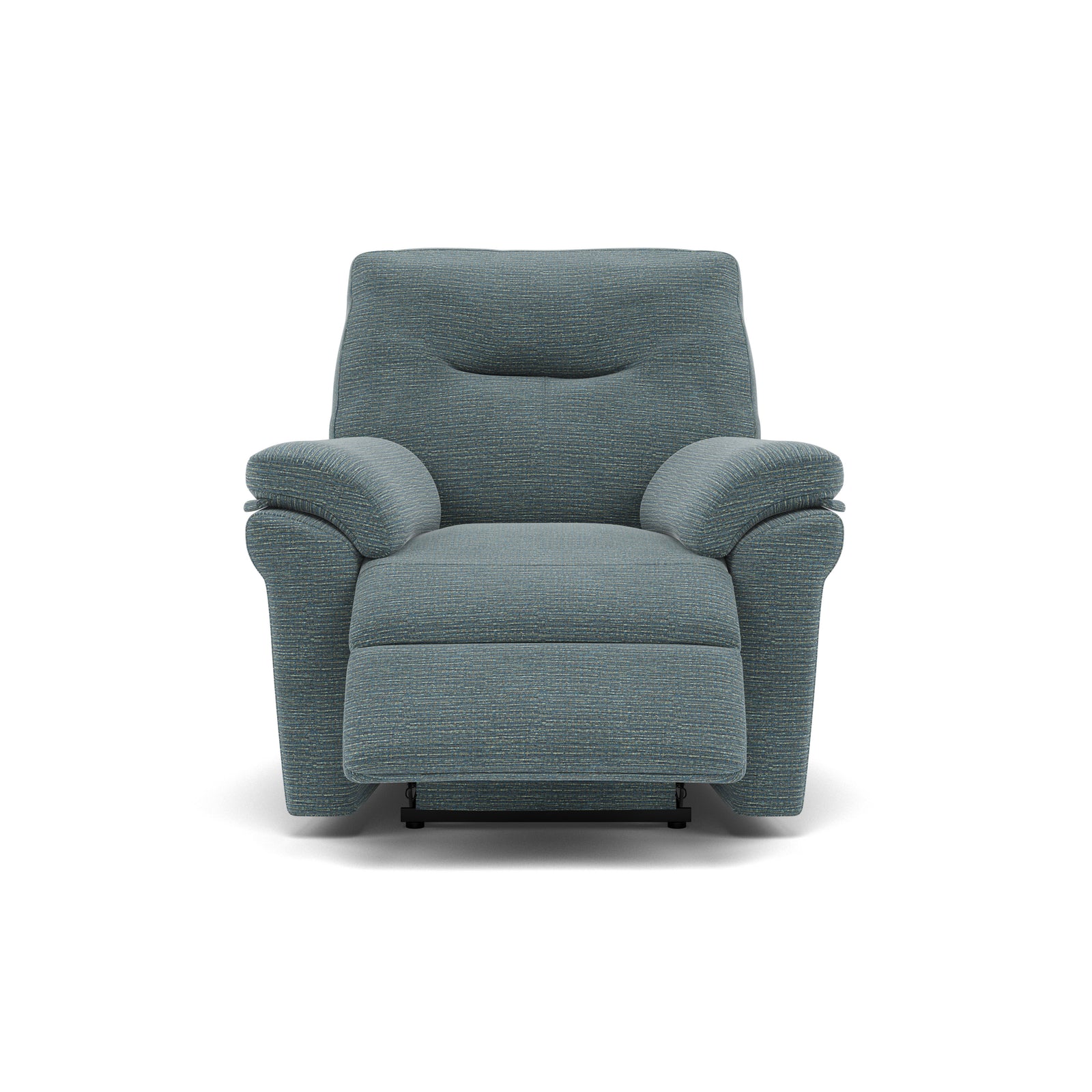 G Plan Seattle Recliner Armchair - Power Recliner Chair with USB & Lumbar Grade B - Power Recliner with Lumbar Support & USB Sterling Home 3 B925 Waffle Marine