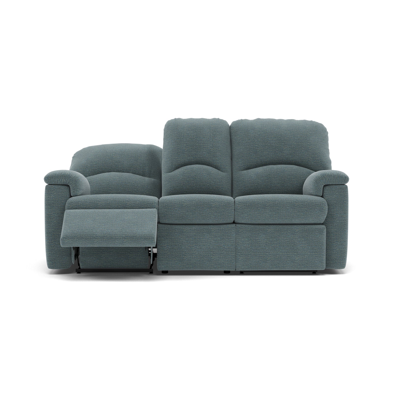 G Plan Chloe 3 Seater Recliner Sofa - 3 Seater Recliner Sofa (Right) Grade B - Right Hand Recliner 3 Seater Sofas Sterling Home 3 B925 Waffle Marine
